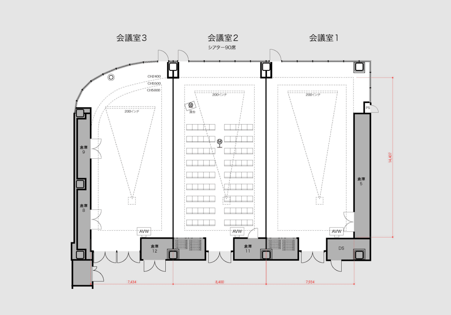 会議室1マップ拡大