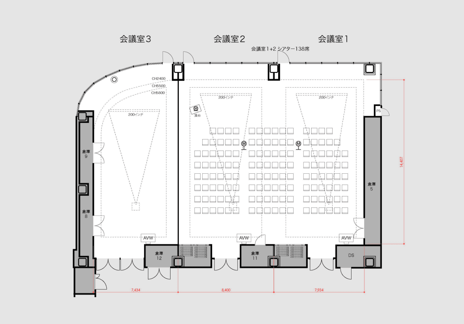 会議室1マップ拡大