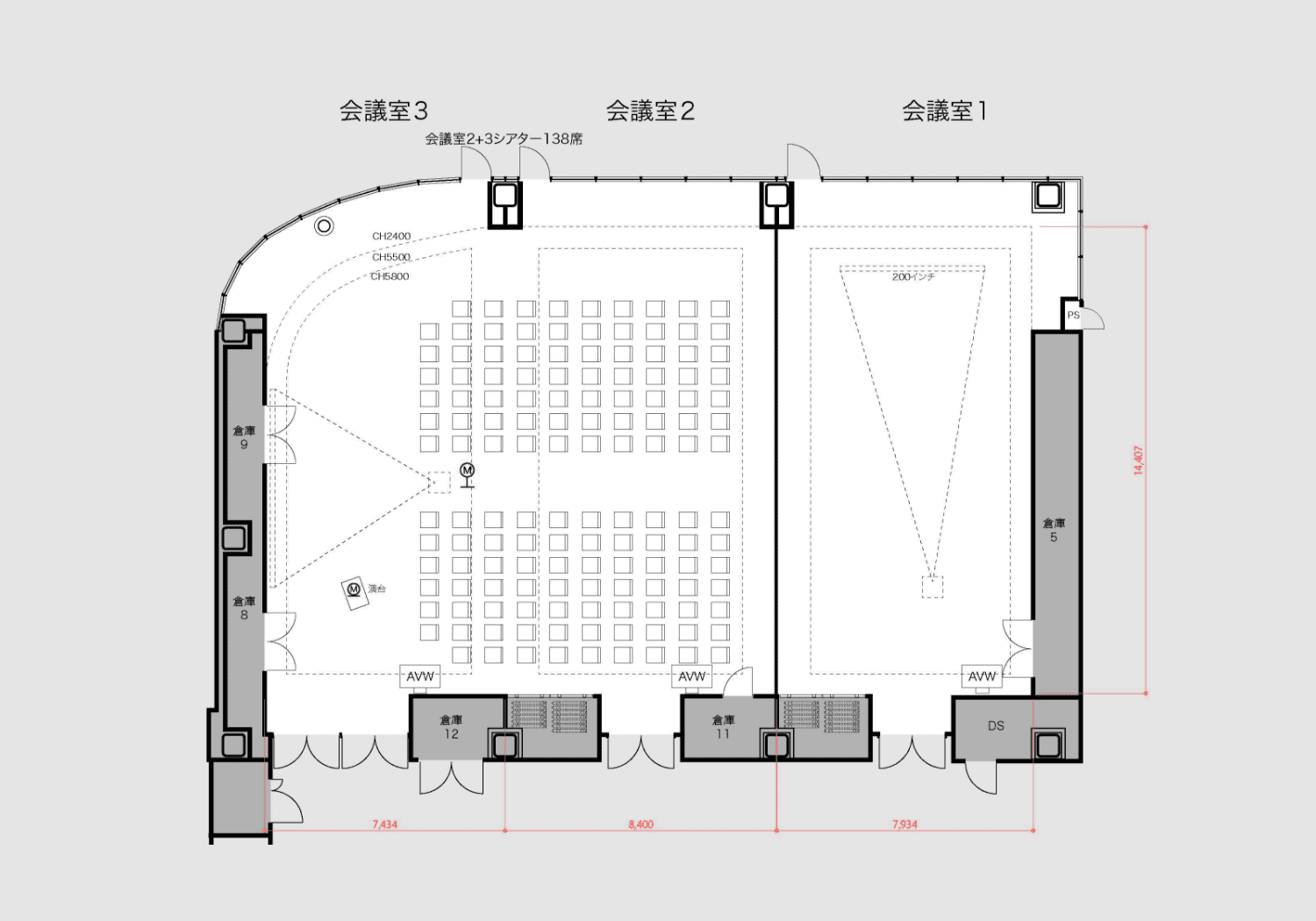 会議室1マップ拡大